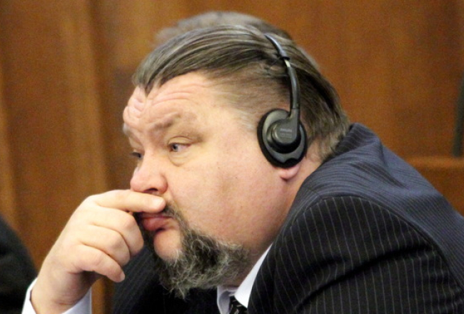 Deputāts Valērijs Kravcovs (SC). Foto: Kaspars Krafts, F64