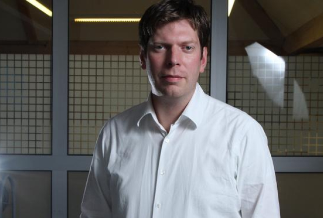Interneta tehnoloģiju investors Larss Hinrihs. Foto: Reinis Hofmanis, F64