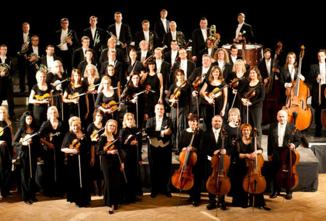 Liepājas simfoniskais orķestris. Publicitātes foto