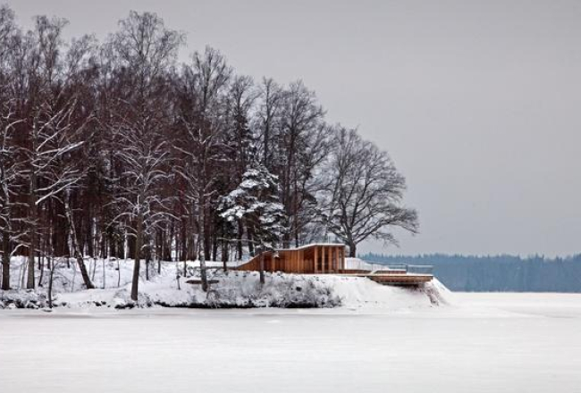 "Likteņdārza" paviljons. Publicitātes foto