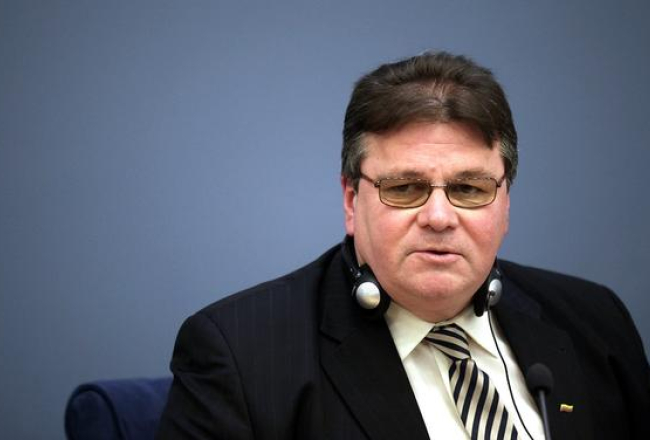 Lietuvas ārlietu ministrs Lins Linkevičs. Foto: Ieva Čīka, LETA