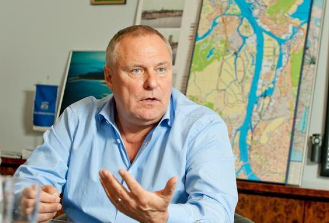 Rīgas brīvostas vadītājs Leonīds Loginovs. Foto: Andrejs Terentjevs, F64