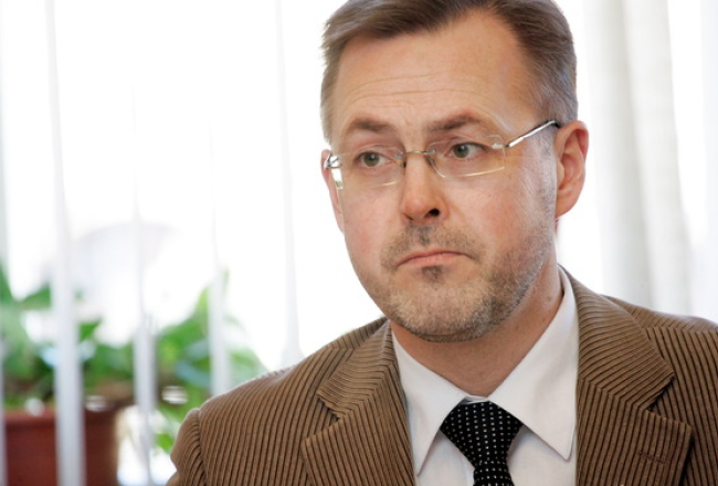 Attēlā: Bijušais KNAB vadītājs Aleksejs Loskutovs ("Vienotība")