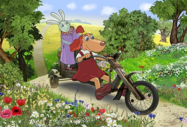 Kadrs no filmas “Lote un Mēnessakmens noslēpums”. Publicitātes foto