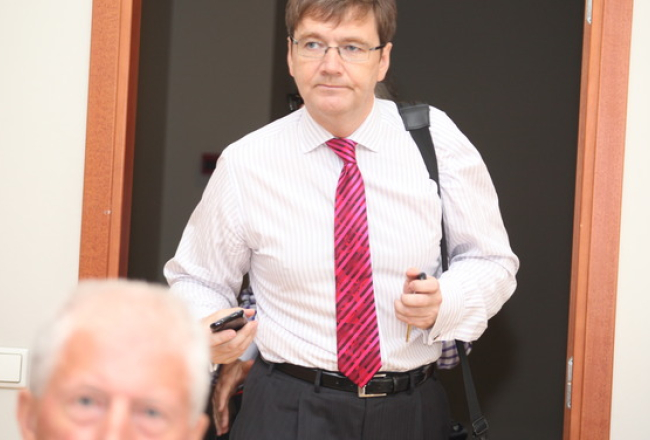 Digitālgeitā apsudzētais advokāts Jānis Loze. Foto: Nora Krevneva, F64