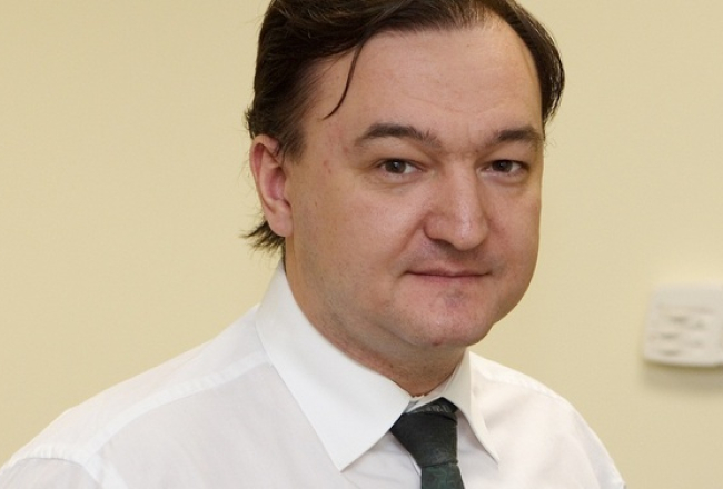 Investīciju fonda "Hermitage Capital" jurists Sergejs Magņitskis, kurš pēc Krievijas varasiestāžu amatpersonu noziegumu atklāšanas mira Maskavas cietumā. Foto: AFP/LETA