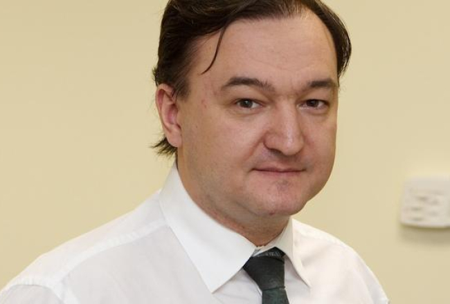 Krievijas cietumā nogalinātais jurists Sergejs Magņitskis. Foto: AFP/LETA