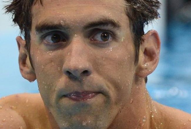ASV peldētājs Maikls Felpss. Foto: AFP/LETA