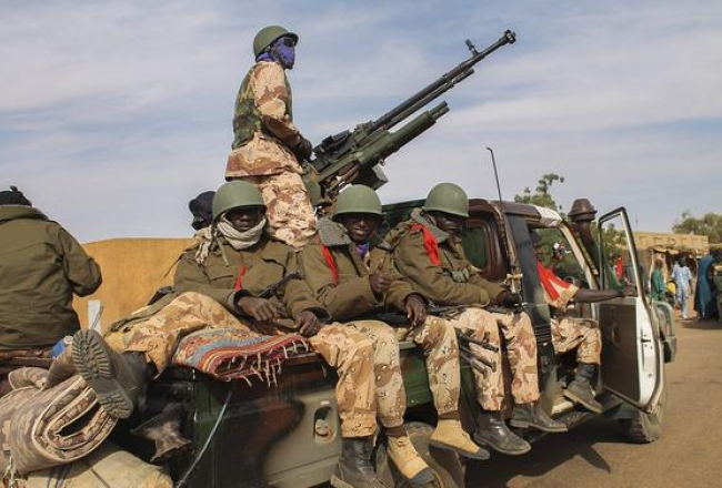 Mali karaspēks. Foto: EPA/LETA