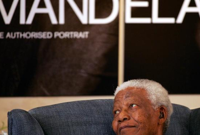 Nelsons Mandela. Foto: AFP/LETA