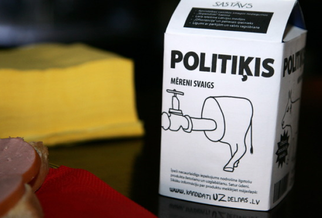 "Sabiedrības par atklātību - Delna" sociālās reklāmas kampaņa. Autors: Lauris Vīksne, F64