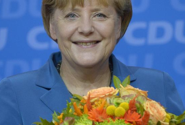 Angela Merkele. Foto: AFP/LETA