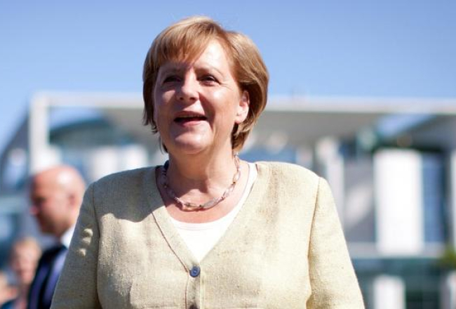 Vācijas kanclere Angela Merkele. Foto: AFP/LETA