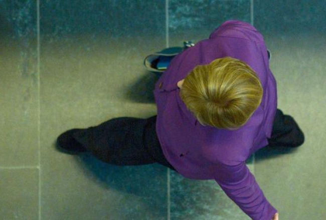 Angela Merkele ierodas uz pārrunām. Foto: AFP/LETA