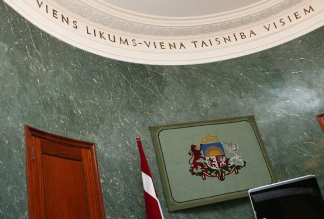 Ministru kabinetā. Foto: Dmitrijs Suļžics, F64