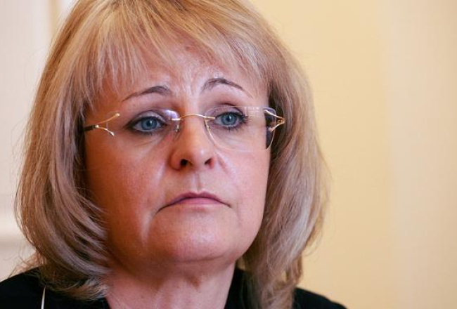 Atstādinātā ST tiesnese Vineta Muižniece. Foto: Raitis Plauks, F64