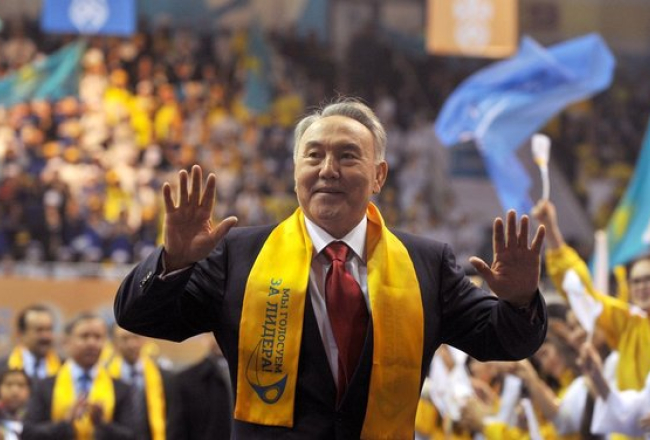 Kazahijas prezidents Nursultans Nazarebajevs. foto: Viktor Drachev/AFP/LETA