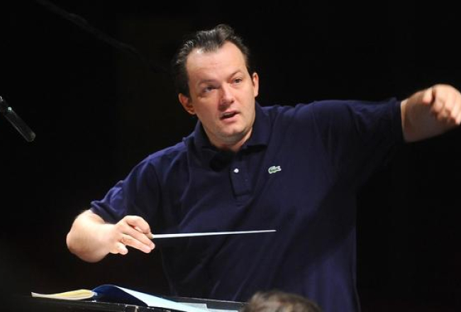 Diriģents Andris Nelsons. Foto: LETA