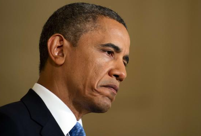 ASV prezidents Baraks Obama preses konferencē Baltajā namā. Foto: AFP/LETA