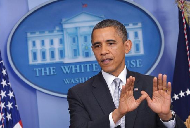 Baraks Obama - pirmais tumšādainais ASV prezidents - ir sašutis par AT pieņemto lēmumu. Foto: AFP/LETA