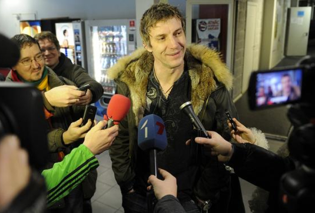 Sandis Ozoliņš atgriežas Latvijas hokeja izlasē, lai to stiprinātu. Foto: Romāns Kokšarovs, F64