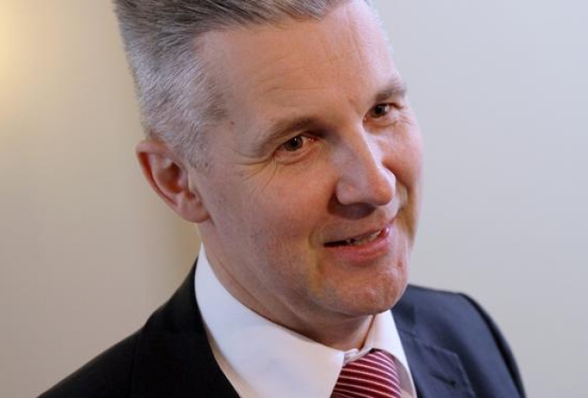 Aizsardzības ministrs Artis Pabriks. Foto: Kaspars Krafts, F64