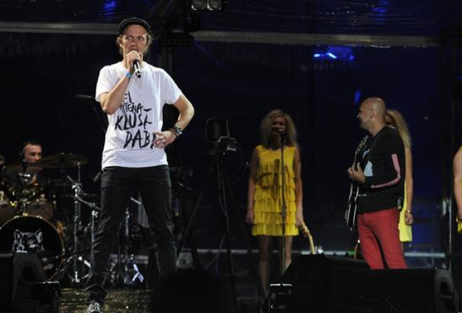 "Prāta vētras" koncertā "Vēl viena klusā daba". Foto: Evija Trifanova, LETA