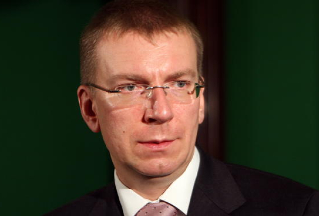 Ārlietu ministrs Edgars Rinkēvičs, Foto: Edijs Palens, LETA