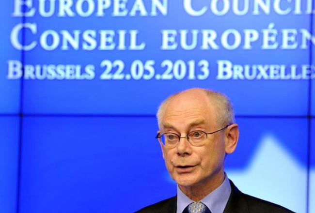 Eiropadomes prezidents Hermans van Rompejs. Foto: AFP/LETA