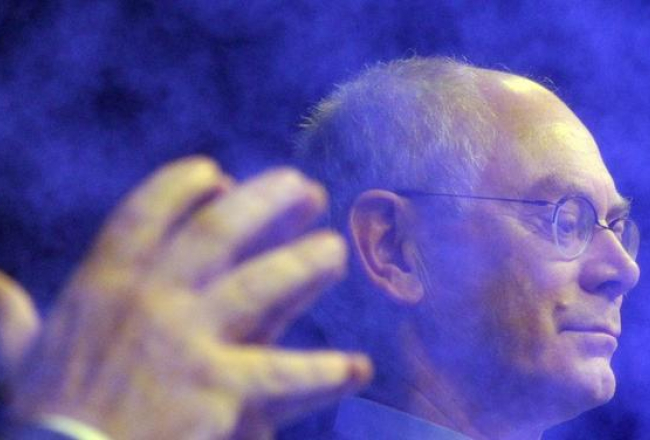 ES prezidents Hermans van Rompejs piedzīvoja fiasko. Foto: EPA/LETA