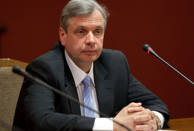 Kārlis Šadurskis. Saeimas foto