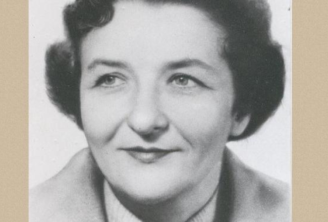 Rakstniece Ingrīda Sokolova. Foto no Latvijas Rakstnieku savienības mājas lapas