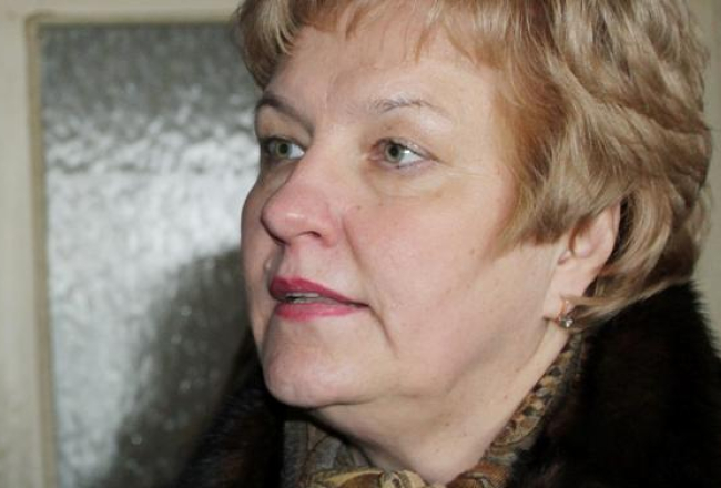 Bijusī Rīgas domes Dzīvokļu pārvaldes vadītāja Ārija Stabiņa. Foto: Diāna Lozko, LETA