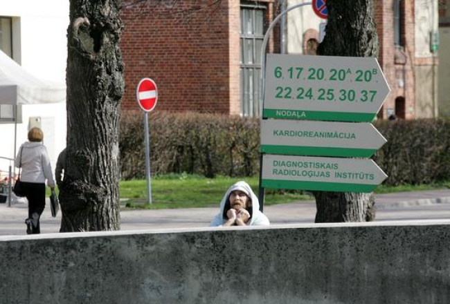 Skats Stradiņa slimnīcā. Foto: Ieva Čīka, LETA