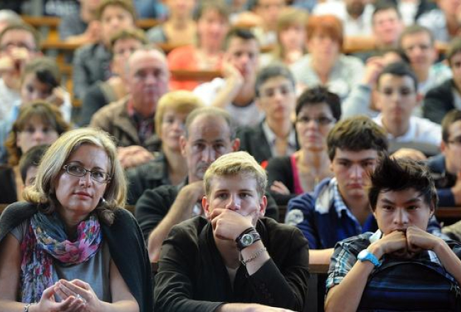 Studenti. Foto: AFP/LETA