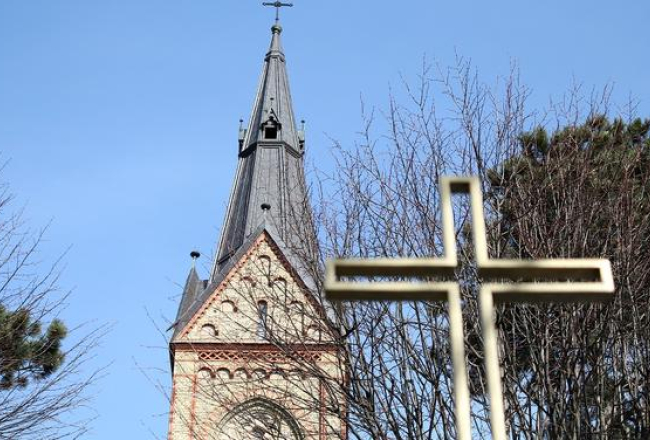 Torņakalna baznīca. Foto: Diāna Lozko, LETA