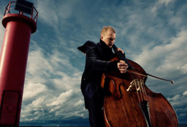 Kontrabasists Gunārs Upatnieks. Publicitātes foto