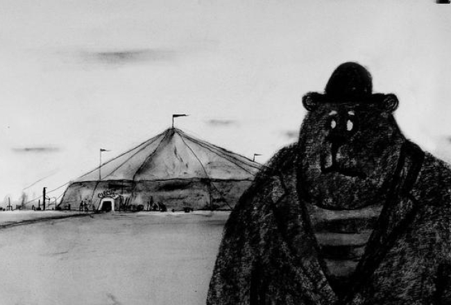 Kadrs no animācijas filmas "Ursus". Publicitātes foto