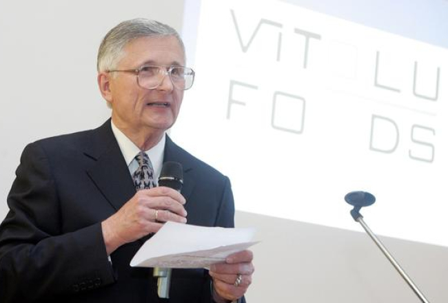 Vītolu fonda vadītājs Vilis Vītols. Foto: Ieva Čīka, LETA