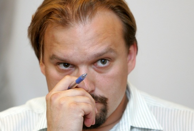 No Zatlera Reformu partijas izslēgtais advokāts Artūrs Zvejsalnieks. Foto: Edijs Pālens, LETA