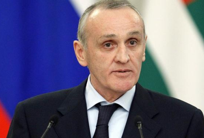Abhāzijas reģiona prezidents Aleksandrs Ankvabs. Foto: AFP/LETA