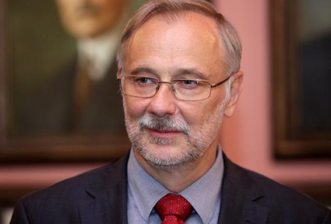 LU rektors Mārcis Auziņš. Foto: Ieva Čīka, LETA