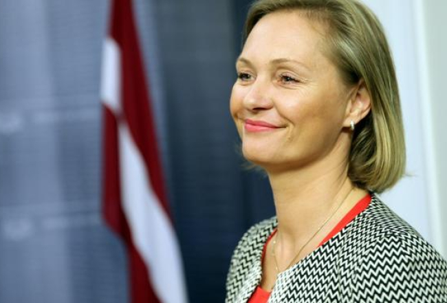 Tieslietu ministre Baiba Broka. Foto: Ieva Čīka, LETA
