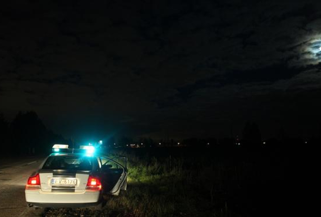 Ceļu policija. Foto: Edijs Pālens, LETA