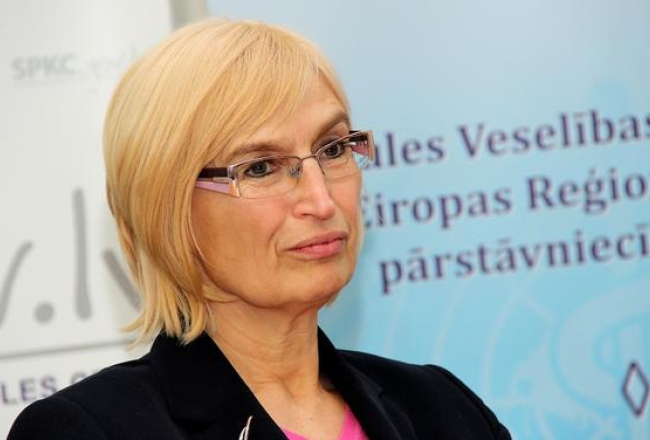 Veselības ministre Ingrīda Circene. Foto: Sintija Zandersone, LETA