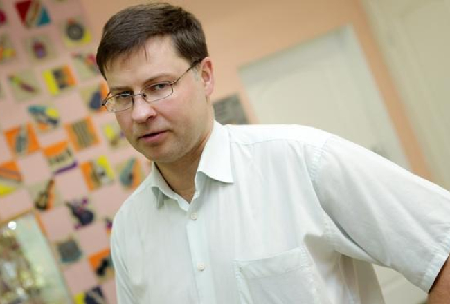 Valdis Dombrovskis. Foto: Ieva Čīka, LETA
