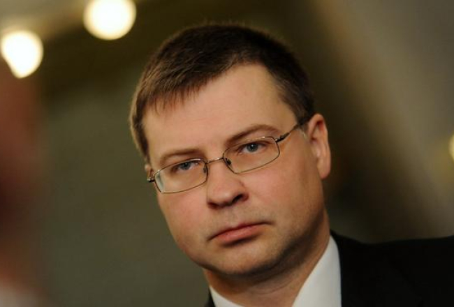 Valdis Dombrovskis. Foto: Evija Trifanova, LETA