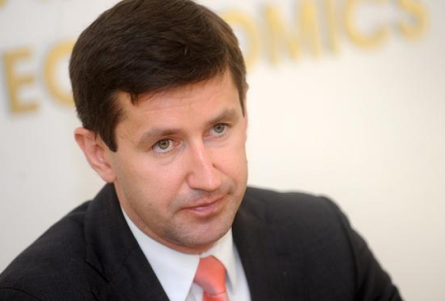 Ekonomikas ministrs Vjačeslavs Dombrovskis. Foto: Ieva Lūka, LETA
