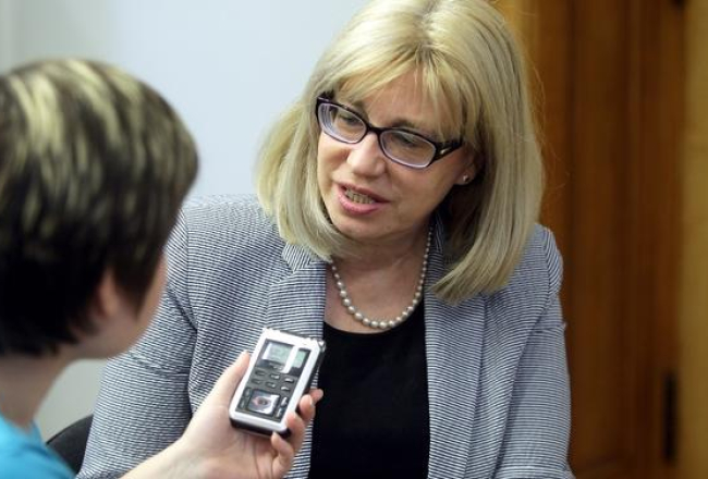 Izglītības ministre Ina Druviete. Foto: Ieva Čīka, LETA