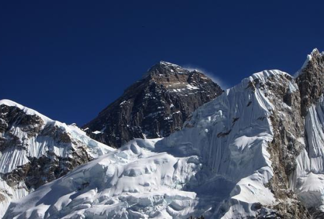 Skats uz Everestu. Foto: AFP/LETA